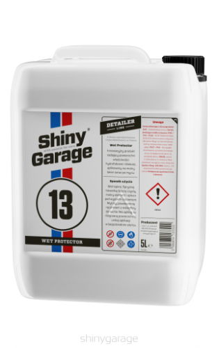 Shiny Garage Wet Protector - polimerowy wosk z kwarcem na mokro 5L - Sklep detailingowy Automotive Care