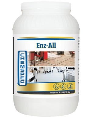 CHEMSPEC Enz-All - enzymatyczny pre spray do prania tapicerki materiałowej 2,72kg - Sklep detailingowy Automotive Care
