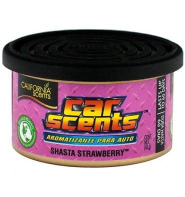 California Car Scents Shasta Strawberry - odświeżacz powietrza truskawka 42g - Sklep detailingowy Automotive Care