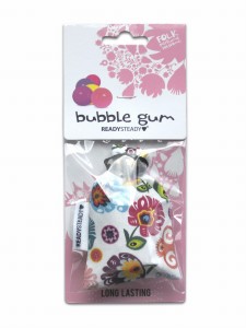 Folk Perfume Fresh Bag Bubble Gum - zapach samochodowy, odświeżacz guma balonowa