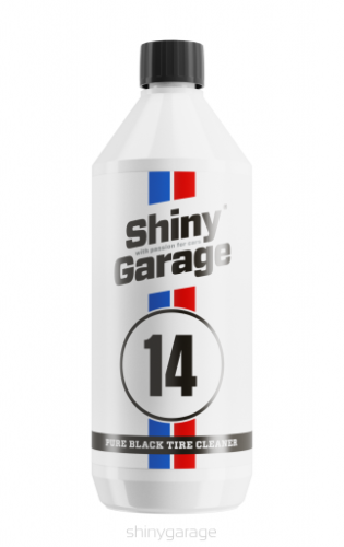 Shiny Garage Pure Black Tire Cleaner - środek do czyszczenia opon, gumy 1L - Sklep detailingowy Automotive Care