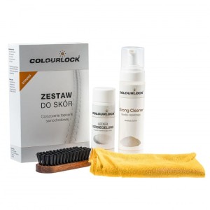 Colourlock STRONG - kompletny zestaw 4 produktów do bieżącej pielęgnacji skóry w aucie