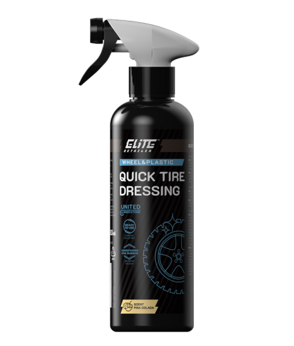 Elite Detailer Quick Tire Dressing – dressing do opon o zapachu Pinacolady, satynowe wykończenie 500ml - Sklep detailingowy Automotive Care