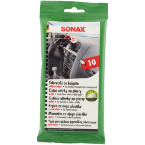 SONAX Ściereczki do kokpitu samochodowego 10szt.