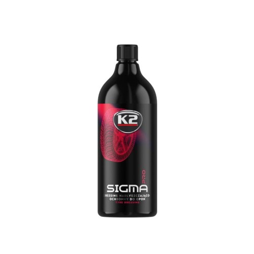 K2 SIGMA PRO - dressing nabłyszczająco-ochronny do opon 1L - Sklep detailingowy Automotive Care