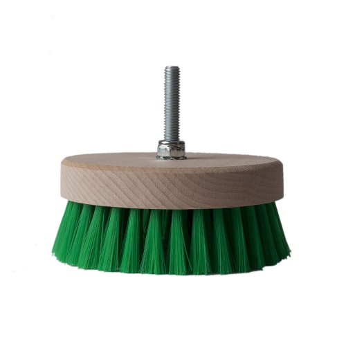 AC Products Carpet Brush Soft – miękka szczotka na wkrętarkę/wiertarkę do prania tapicerki - Sklep detailingowy Automotive Care