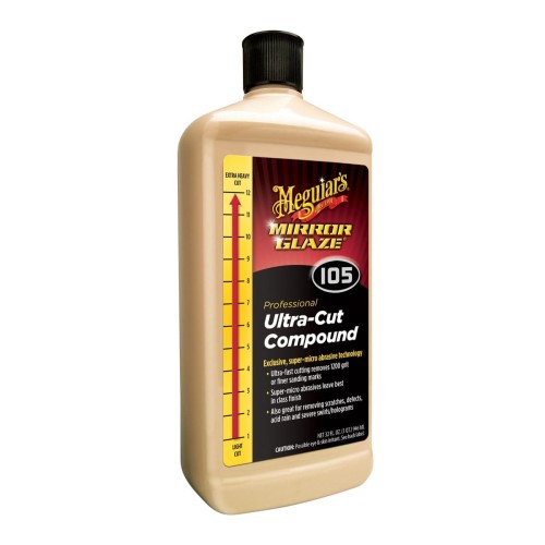 Meguiar's Mirror Glaze Ultra Cut Compound #105 - pasta polerska 945ml - Sklep detailingowy Automotive Care