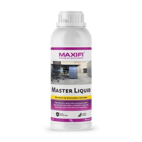 Maxifi Master Liquid – silny pre-spray do mocnych zabrudzeń 1l - Sklep detailingowy Automotive Care