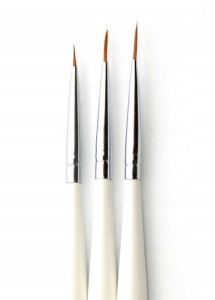 AC Products Paint Brushes Set - zestaw pędzelków do zaprawek lakierniczych