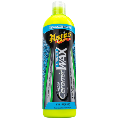 Meguiar's Hybrid Ceramic Liquid Wax - ceramiczny wosk samochodowy, długotrwała ceramiczna ochrona lakieru w formie łatwego w użyciu wosku 473 ml - Sklep detailingowy Automotive Care