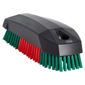 Vikan 644052 - szczotka do czyszczenia tapicerki, mocno zabrudzonych powierzchni i rąk