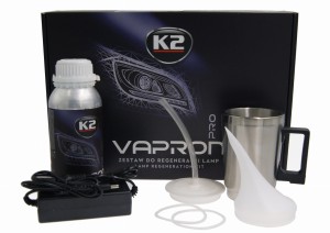 K2 PRO Vapron - zestaw do regeneracji lamp, reflektorów