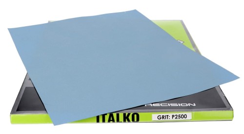 ITALKO Wet&Dry P2500  - papier ścierny na sucho mokro arkusz 230X280mm - Sklep detailingowy Automotive Care