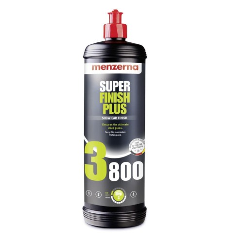 Menzerna Super Finish+ 3800 - wykończeniowa pasta polerska 1L - Sklep detailingowy Automotive Care