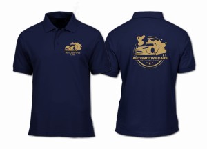 Automotive Care POLO Navy - firmowa, wysokiej jakości koszulka z kołnierzykiem rozmiar XL