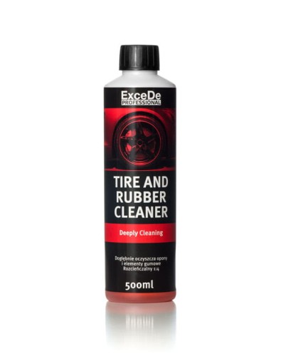 ExceDe Tire And Rubber Cleaner - koncentrat płynu do czyszczenia opon, gumy 500 ml - Sklep detailingowy Automotive Care