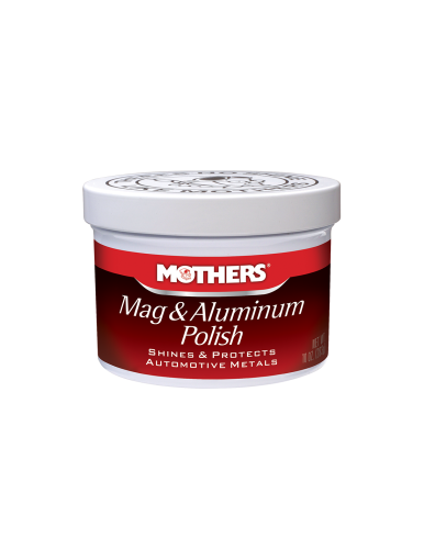 Mothers Mag & Aluminium Polish - pasta do polerowania metalu 283g - Sklep detailingowy Automotive Care