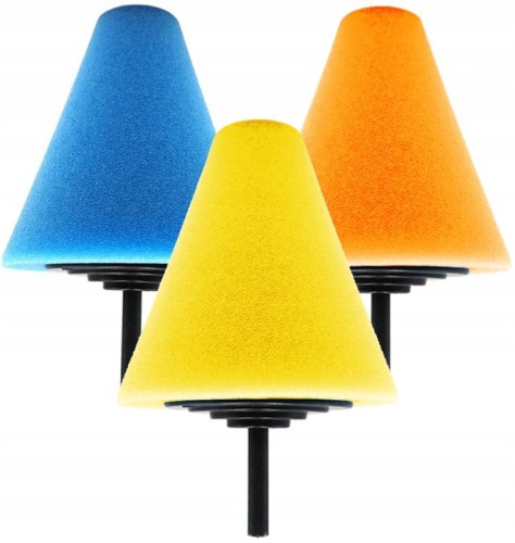 AC Product Polish Cone Set - stożek polerski na wiertarkę/wkrętarkę, zestaw stożków polerskich - Sklep detailingowy Automotive Care