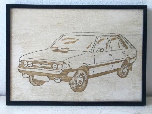 Meldor Art Polonez Borewicz - grawer ręczny w drewnie - Sklep detailingowy Automotive Care