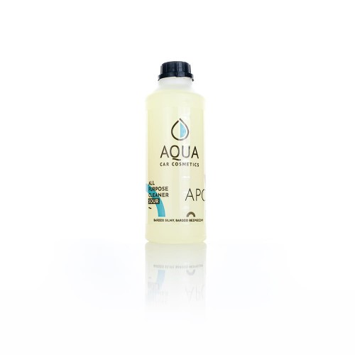 AQUA APC Sour - uniwersalny środek czyszczący o odczynie kwasowym, bardzo skuteczny 1L - Sklep detailingowy Automotive Care