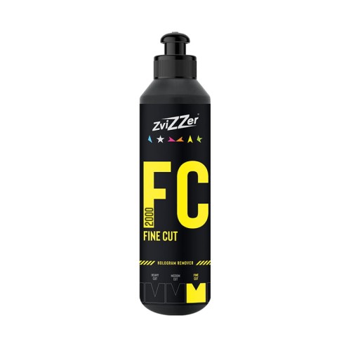 ZviZZer FC2000 Yellow Fine Cut - pasta polerska wykańczająca 250ml - Sklep detailingowy Automotive Care