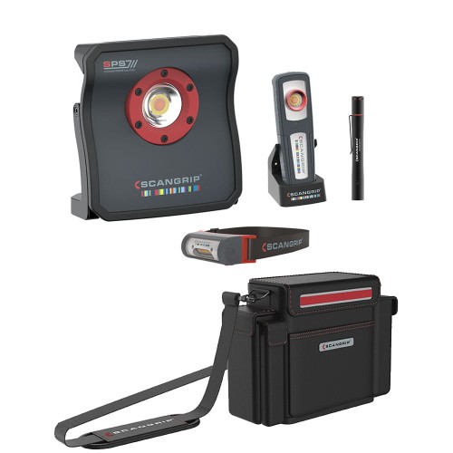 Scangrip DETAILING KIT ULTIMATE - zestaw lamp do inspekcji lakieru - Sklep detailingowy Automotive Care