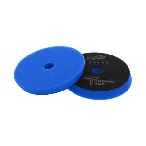 ZviZZer THERMO PAD Blue Medium Cut - niebieska gąbka polerska one step 135/20/125mm