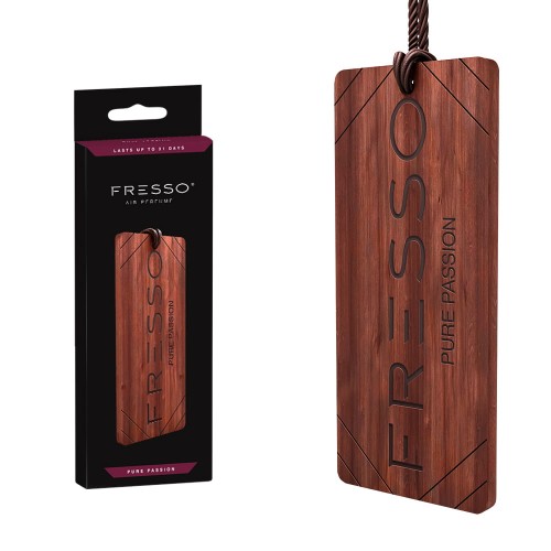 Fresso Pure Passion - drewniana zawieszka zapachowa - Sklep detailingowy Automotive Care