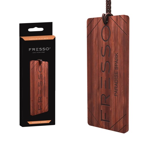 Fresso Paradise Spark Air Perfume - drewniana zawieszka zapachowa - Sklep detailingowy Automotive Care