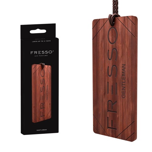 Fresso Gentleman – drewniana zawieszka zapachowa - Sklep detailingowy Automotive Care