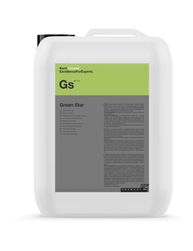 Koch Chemie Gs Green Star APC - uniwersalny środek czyszczący koncentrat 11kg - Sklep detailingowy Automotive Care