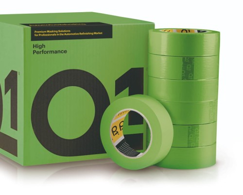 Q1 High Performance Masking Tape - wysokiej jakości taśma maskująca, zielona 24mm x 50m 1szt. - Sklep detailingowy Automotive Care