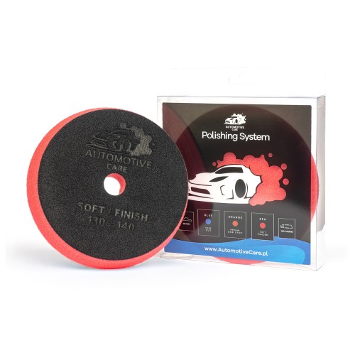Automotive Care Soft / Finish Foam Pad - pad, gąbka polerska miękka, wykańczająca 130/140mm - Sklep detailingowy Automotive Care