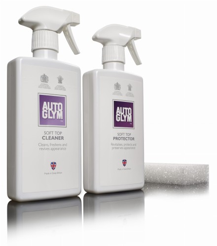 Autoglym Convertible Soft Top Clean & Protect Complete Kit - zestaw do pielęgnacji dachów cabrio - Sklep detailingowy Automotive Care
