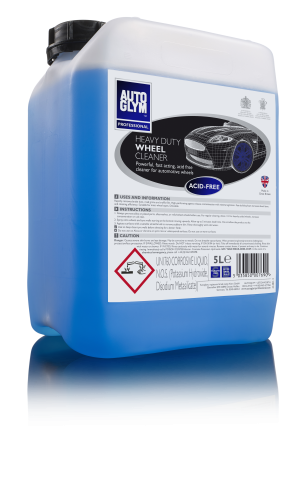 Autoglym HEAVY DUTY Wheel Cleaner - silny bezkwaskowy produkt do czyszczenia felg i opon 5L - Sklep detailingowy Automotive Care