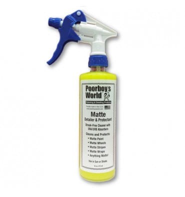 Poorboy's World Matte Detailer and Protectant - płyn do pielęgnacji powierzchni matowych 473 ml - Sklep detailingowy Automotive Care