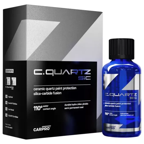CarPro CQuartz SiC - prosta w aplikacji powłoka ochronna, zawiera węglik krzemu 30ml - Sklep detailingowy Automotive Care