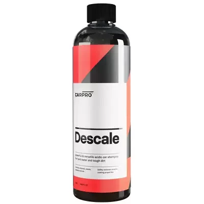 CarPro Descale - kwaśny szampon samochodowy, odtyka powłoki ceramiczne 500ml - Sklep detailingowy Automotive Care