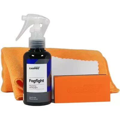 CarPro Fog Fight Kit Pack - zestaw przeciw parowaniu szyb 100ml - Sklep detailingowy Automotive Care