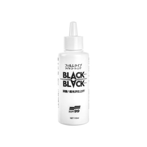 SOFT99 Black-Black - powłoka ochronna do opon 110 ml - Sklep detailingowy Automotive Care