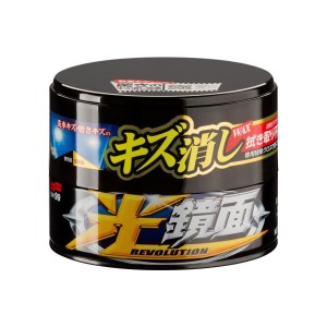 SOFT99 New Scratch Clear Wax Mirror Finish Dark&Black - wosk do ciemnych lakierów 200g