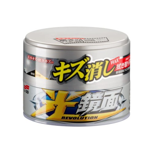 SOFT99 New Scratch Clear Wax Mirror Finish Pearl&Metallic - wosk do jasnych lakierów 200g - Sklep detailingowy Automotive Care