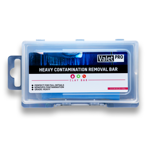 ValetPRO Blue Traditional Clay Bar  - twarda glinka do usuwania smoły 100g - Sklep detailingowy Automotive Care