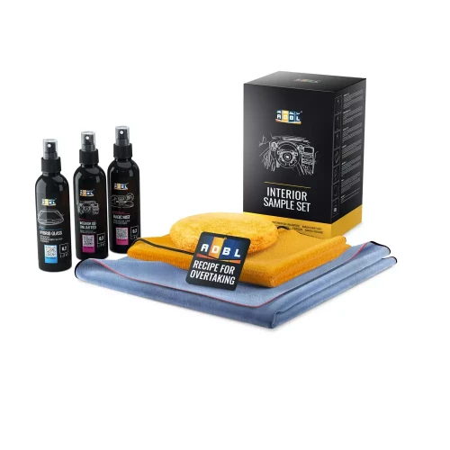 ADBL Interior Sample Set – to zestaw kosmetyków i akcesoriów do pielęgnacji wnętrza - Sklep detailingowy Automotive Care