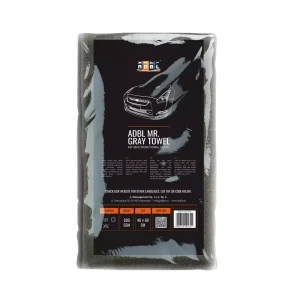 ADBL Mr.Gray Towel - delikatna mikrofibra do wosków detailerów 40x60cm 600gsm