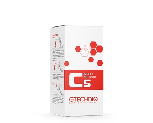 GTECHNIQ C5 Wheel Armour - powłoka do zabezpieczenia felg 15 ml - Sklep detailingowy Automotive Care