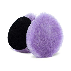 Lake Country Purple Foamed Wool Buffing & Polishing Pad - futro polerskie 90mm