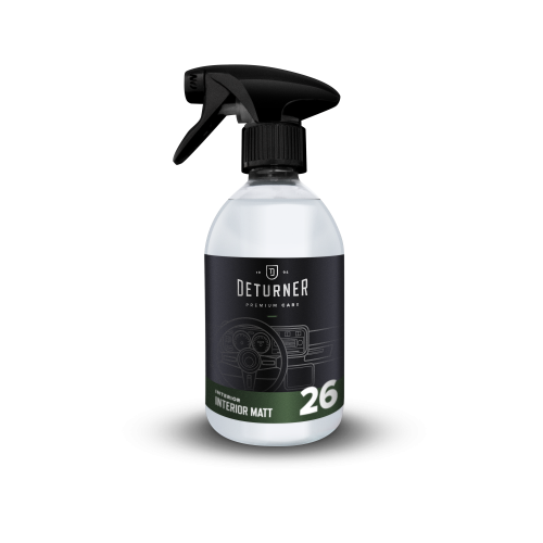 Deturner Interior MATT – matowy dressing do wewnętrznych plastików 500ml - Sklep detailingowy Automotive Care