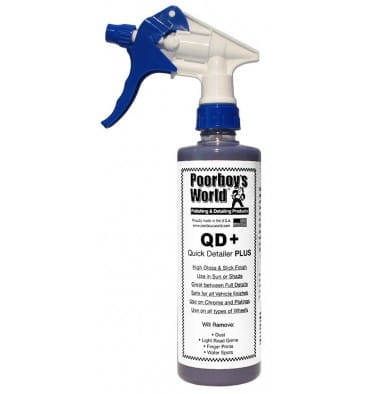 Poorboy's World Quick Detailer Plus QD+ - super połysk 473ml - Sklep detailingowy Automotive Care