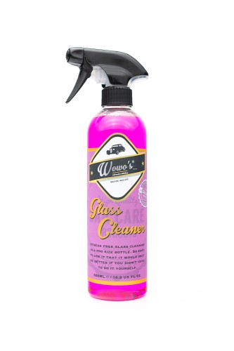 Wowo's Glass Cleaner - bezsmugowy płyn do mycia szyb 500ml - Sklep detailingowy Automotive Care